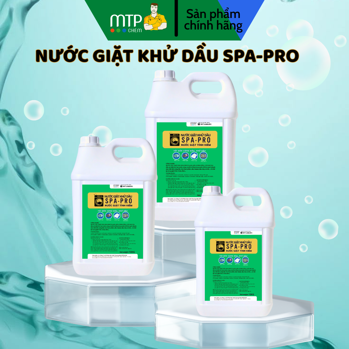 Nước Giặt Khử Dầu SPA-PRO – Giải Pháp Sạch Sâu Cho Quần Áo Dính Dầu